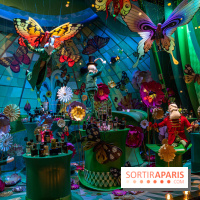 Vitrines de Noël du Printemps 2022, l’inauguration avec Naomie Campbell et Isabelle Huppert