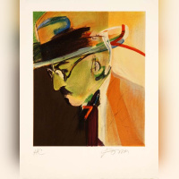 Julio Pomar Pessoa 1985, lithographie signée et numérotée. Editions La Différence
