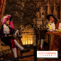 Noël à Vaux-le-Vicomte 2022, les 400 ans de la naissance de Molière - Musée des équipages - l'entrée des artistes