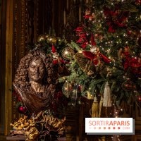 Noël à Vaux-le-Vicomte 2022, les 400 ans de la naissance de Molière - buste chocolat