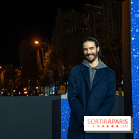 Illuminations nations des Champs-Élysées 2022, inauguration avec Tahar Rahim
