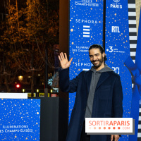 Illuminations nations des Champs-Élysées 2022, inauguration avec Tahar Rahim