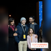 Illuminations nations des Champs-Élysées 2022, inauguration avec Tahar Rahim