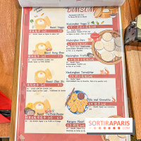 DDimdimsum Paris, le restaurant de vapeurs - menu - carte