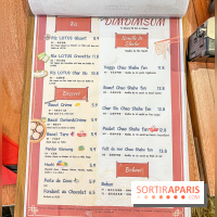 Dimdimsum Paris, le restaurant de vapeurs - menu - carte