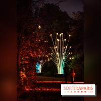 Illuminations de Noël 2022 : les Sentiers Lumineux de Noël au Parc Floral - nos photos