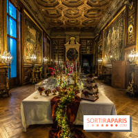 Château de Chantilly Noël 2022 - table Noël