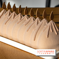 Bûche de Noël Marron Candy Paradis 2022