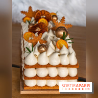 Bûche de Noël Candy Paradis 2022 Number Cake Clémentine