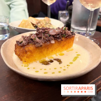 Le Cyrano - Polenta croustillante et olives