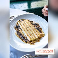 Grande Cascade restaurant 16e - Bois de Boulogne - macaroni céleri rave foie gras truffes