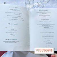 Grande Cascade restaurant 16e - Bois de Boulogne - carte - menu