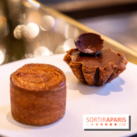 Tea Time de Noël Peninsula 2022 - Anne Coruble - flan chocolat - roulé cannelle