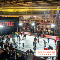 La patinoire de Noël des Halles 2022 - patinoire gratuite 