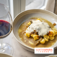 Alluma Restaurant - gnocchis à la parisienne - jarret de veau