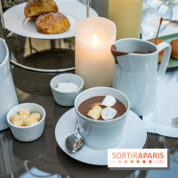 Le tea Time du Joy à l'Hôtel Fouquet's Paris par Anthony Coquereau - chocolat chaud