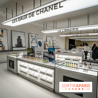 Exposition Le Grand Numéro de Chanel au Grand Palais Éphémère à Paris - boutique