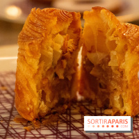 Tea Time de Noël 2022 à l'Hotel de Crillon brioche crème de marron