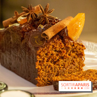 Tea Time de Noël 2022 à l'Hotel de Crillon pain d'épices