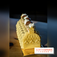 Bûche de Noël du Printemps Haussmann 2022 par Bryan Esposito