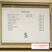 Encore -boulangerie pâtisserie d’Ophélie Barès - prix - tarifs