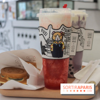 2D atelier, le salon de thé en noir et blanc