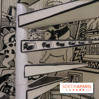 2D atelier, le salon de thé en noir et blanc