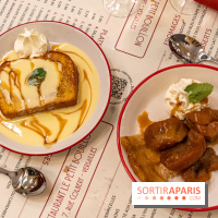 Petit Bouillon Versailles - restaurant près du Château de Versailles - desserts - tarte tatin, pain perdu