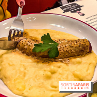 Petit Bouillon Versailles - restaurant près du Château de Versailles - purée saucisse