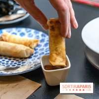 Entre 2 Rives restaurant vietnamien - nem banane chocolat