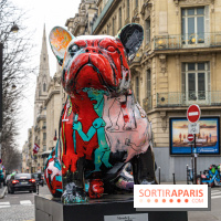 Exposition Julien et ses Juliogoths, avenue George V Paris