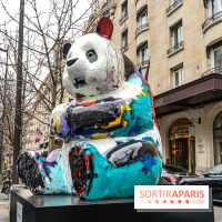 Exposition Julien et ses Juliogoths, avenue George V Paris