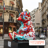 Exposition Julien et ses Juliogoths, avenue George V Paris