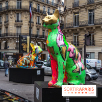 Exposition Julien et ses Juliogoths, avenue George V Paris