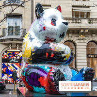 Exposition Julien et ses Juliogoths, avenue George V Paris