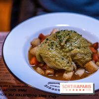 Domaine de la Corniche - offre escapade Tout Schuss - restaurant 20 du domaine - chou farci