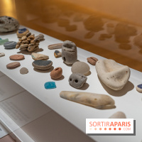 Picasso et la Préhistoire, les photos de l'exposition au Musée de l'Homme - pierres