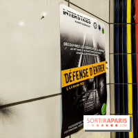 Visite de la « cathédrale engloutie » à La Défense, nos photos