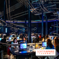 Futuroscope visuels restaurant Space Loop