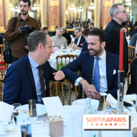 ©Rachid Bellak - Sébastien Guyot Directeur des Ventes Entreprises Agences d’Air France KLM et Nicolas de Gols DG Royal Monceau