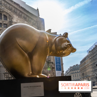 Exposition Fragiles colosses Boulevard Haussmann - photos - Michel Bassompierre
