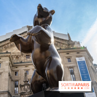 Exposition Fragiles colosses Boulevard Haussmann - photos - Michel Bassompierre