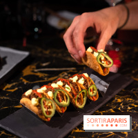 Akira Back Paris fête ses 1 an -  taco bœuf