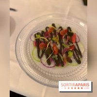 Le Dali, Meurice - Carpaccio de radis multicolores