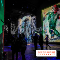 Chagall, Paris-New York, l'exposition immersive inédite de l'Atelier des Lumières - photos - IMG20230216100547