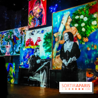Chagall, Paris-New York, l'exposition immersive inédite de l'Atelier des Lumières - photos