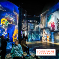 Chagall, Paris-New York, l'exposition immersive inédite de l'Atelier des Lumières - photos - IMG20230216095138