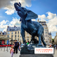 Musée d'Orsay, collection permanente  - Statue extérieur parvis musée