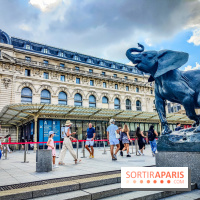 Musée d'Orsay, collection permanente  - Statue extérieur parvis musée