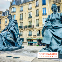 Musée d'Orsay, collection permanente  - Statue extérieur parvis musée